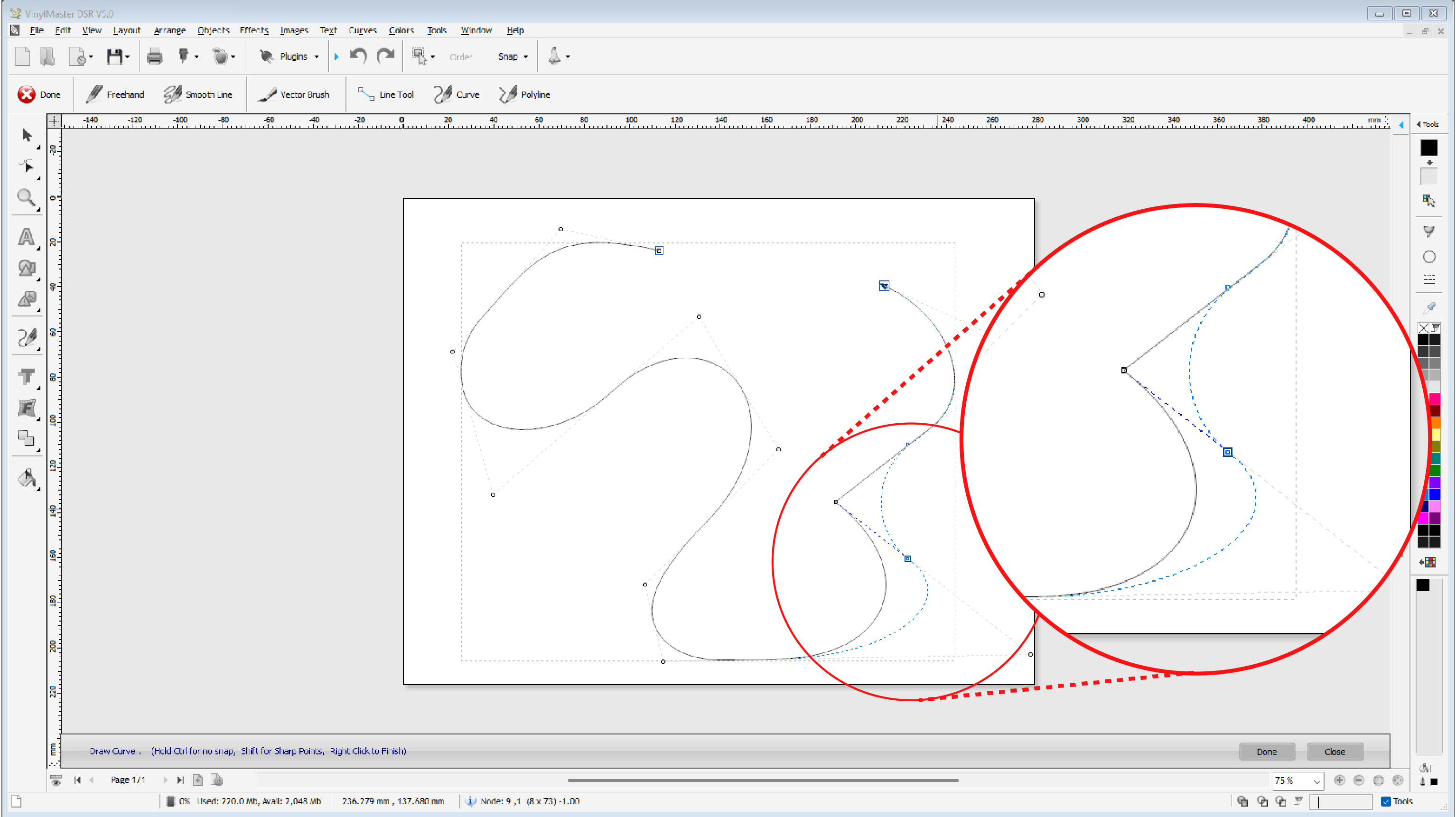 Create Curve (Poly Curves) – screenshot 1