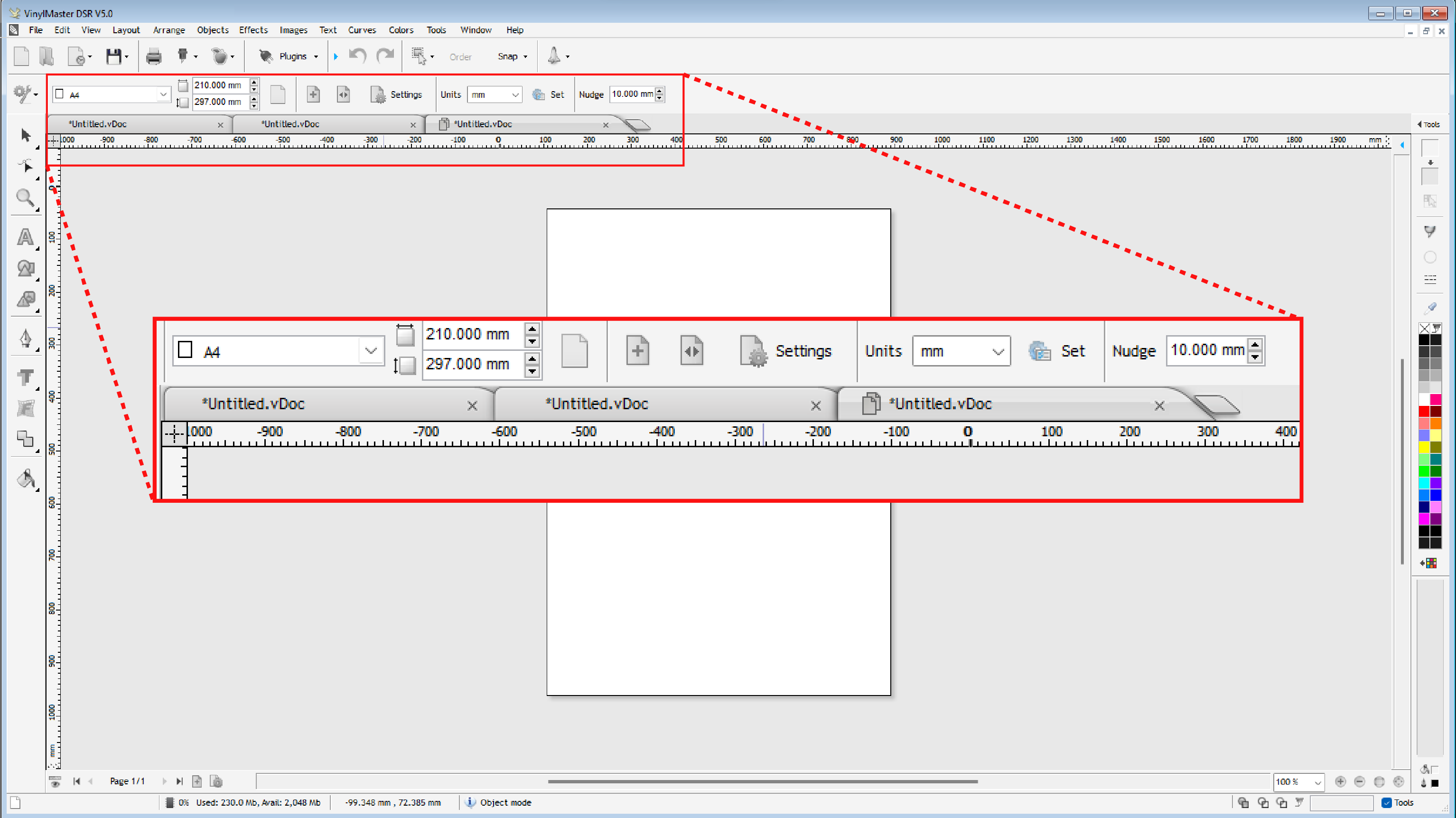 Document Navigation – screenshot