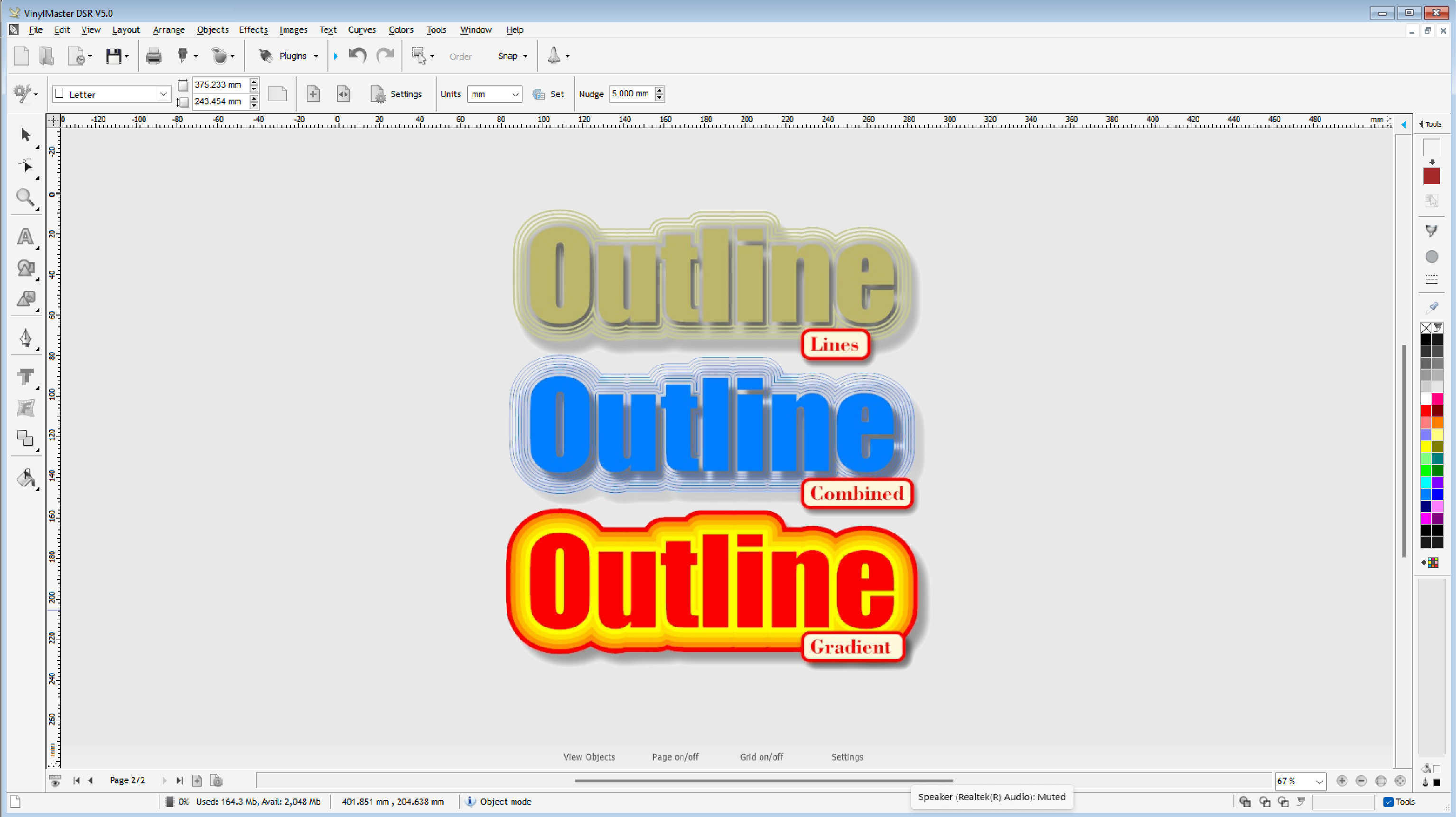 Multi Outline/Inline Effect – screenshot 1
